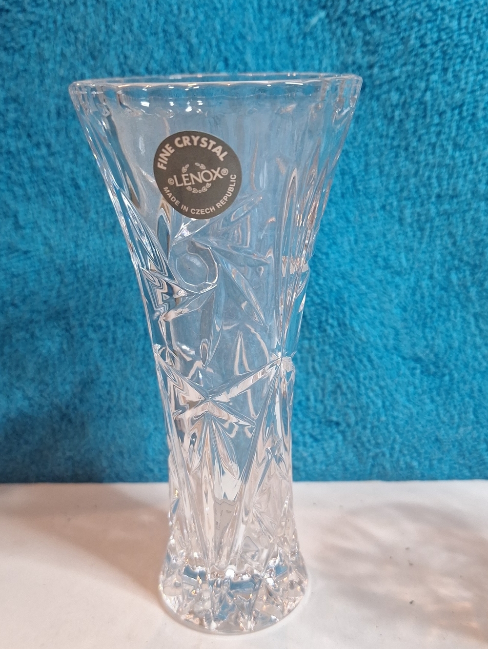 Lenox Crystal Star Vases from Lenox Collections 1 - 6 Inch and 2 - 4 Inches - Picture 3 of 9